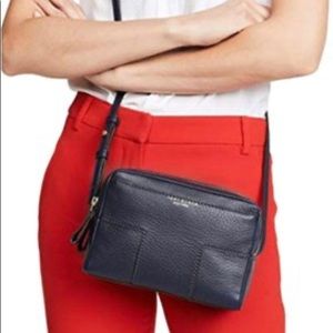 Tory Burch T-block double zip cross body bag